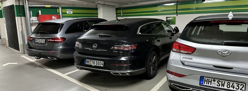 VW Arteon Shooting Brake aus der Europcar FWAR Kategorie